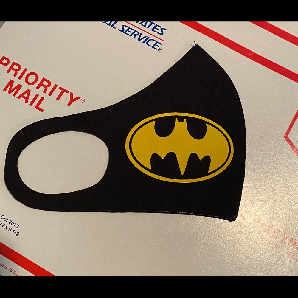 Batman Face Mask - Picture 8 of 8